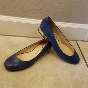 Brand new! Isaac Mizrahi leather flats!